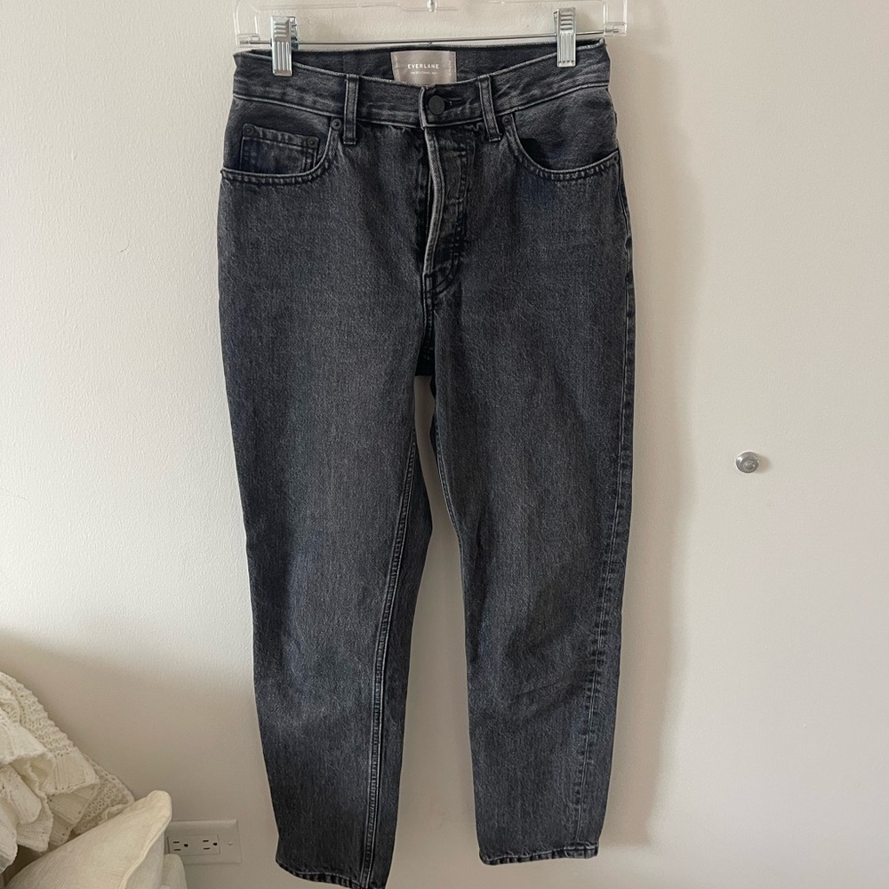 Everlane 90s Cheeky Jean Black Grey